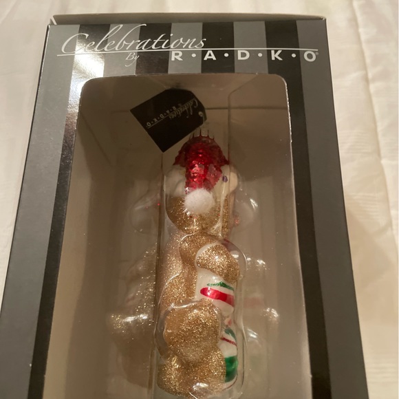Christopher Radko Christmas ornament-VINTAGE-hand crafted 2014-new/in box - Picture 5 of 9